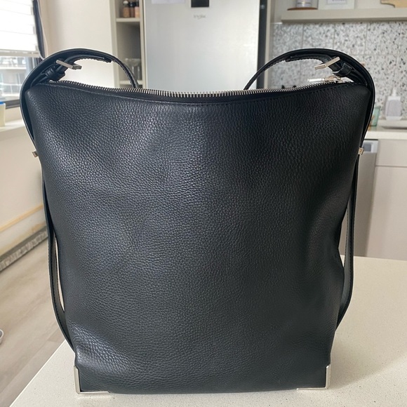 Alexander Wang Prisma Skeletal Leather Hobo Handbag - Picture 3 of 13